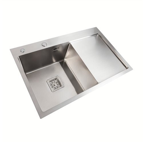 Кухонна мийка Platinum Handmade 78*50В L  нержавійка