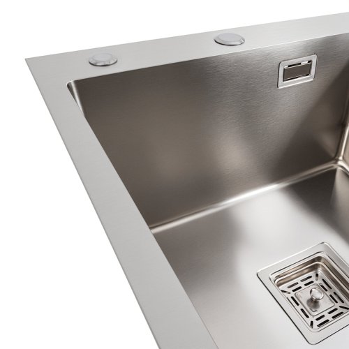 Кухонна мийка Platinum Handmade 78*50В L  нержавійка