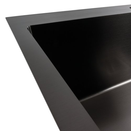Кухонная мойка Platinum Handmade HSB PVD 70*50 черная