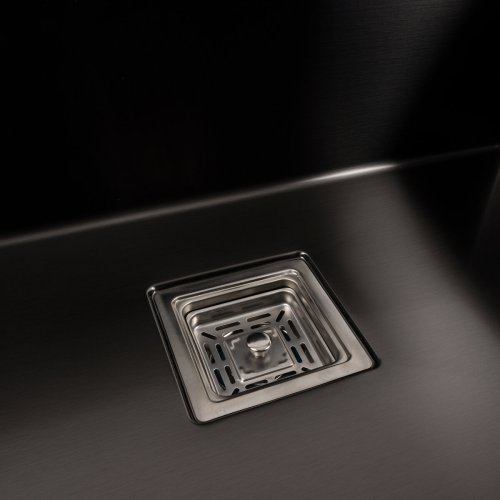 Кухонная мойка Platinum Handmade HSB PVD 70*50 черная