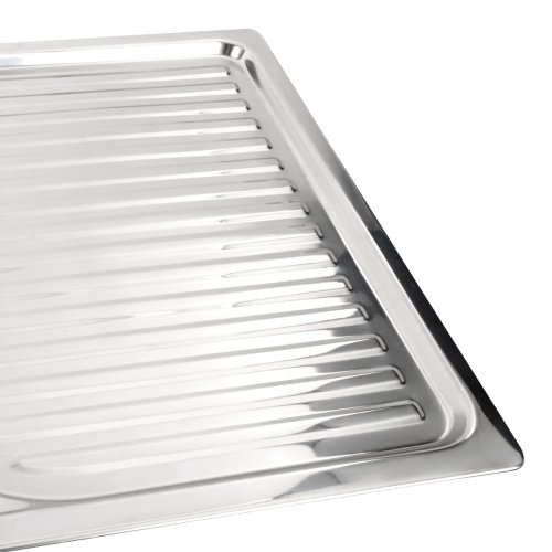 Кухонная мойка Platinum из нержавеющей стали прямоугольная ПОЛИРОВКА 7848 (0,8/180 мм)