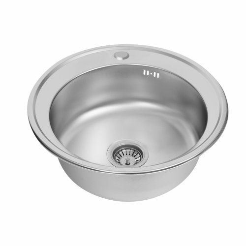 Кухонная мойка из нержавеющей стали Platinum САТИН 510 (0,6/170 мм)