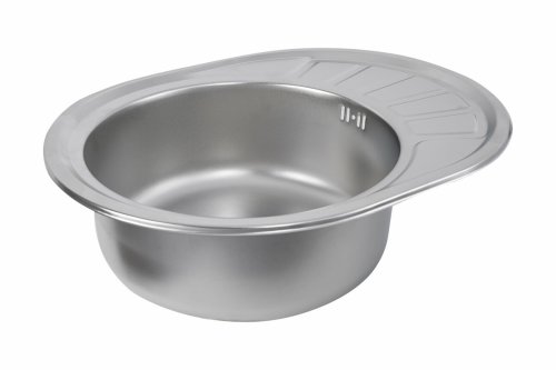 Кухонная мойка из нержавеющей стали Platinum САТИН 5745 (0,6/170 мм)