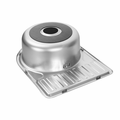 Кухонная мойка из нержавеющей стали Platinum САТИН 5844 0,8/180 мм.