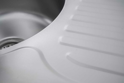 Кухонная мойка из нержавеющей стали Platinum САТИН 6745 (0,8/180 мм)