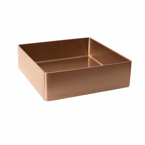 Умывальник Platinum Handmade PVD медный 400x400 мм