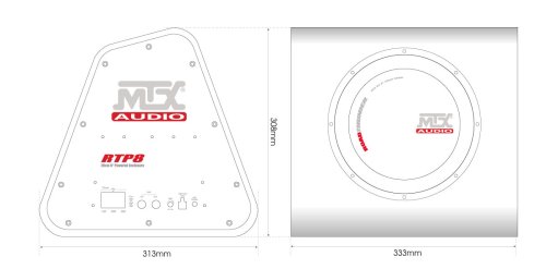 Активный сабвуфер MTX RTP8
