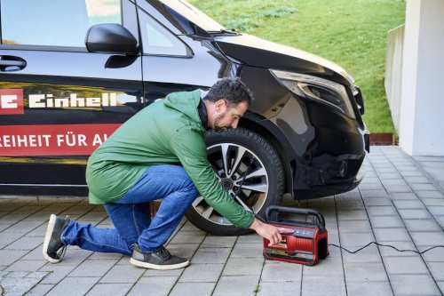 Компрессор аккумуляторный/гибридный Einhell PRESSITO 18/25 Hybrid (4020430)