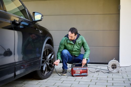 Компрессор аккумуляторный/гибридный Einhell PRESSITO 18/25 Hybrid (4020430)