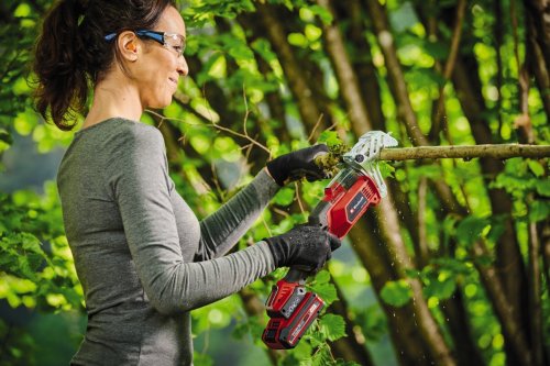 Обрезная аккумуляторная пила Einhell GE-GS 18/150 Li - Solo (3408290)