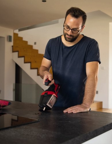 Пылесос для сухой уборки аккумуляторный Einhell TE-HV 18/06 Li - Solo (2347190)