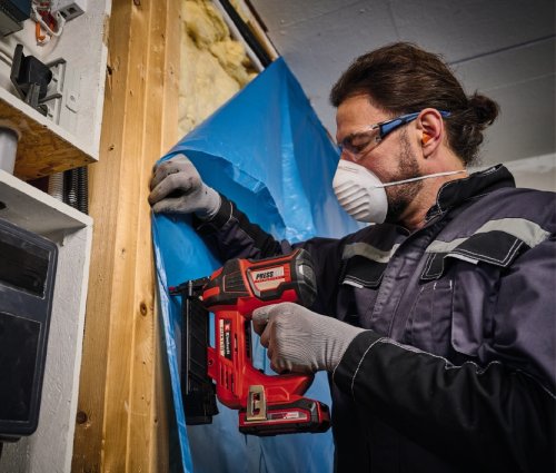 Степлер для скоб аккумуляторный Einhell FIXETTO 18/38 S (4257785)