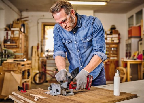 Фрезер ламельный аккумуляторный Einhell TE-BJ 18 Li - Solo (4350630)