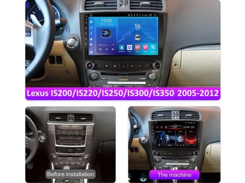 Штатная магнитола FORS.auto FS 1 LITE для Lexus IS200/IS220/IS250/IS300/IS350 (1+32Gb, 10") 2005-2012