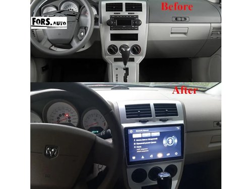 Штатная магнитола FORS.auto FS 2 PRO для Dodge Caliber (2+32Gb, 10") 2007-2010