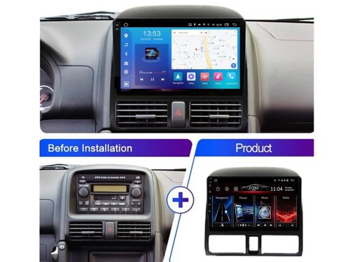 Штатная магнитола FORS.auto FS 2 PRO для Honda CRV (2+32Gb, 10") 2012-2018