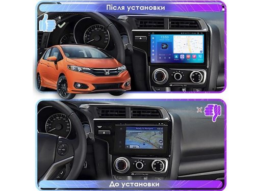 Штатная магнитола FORS.auto FS 2 PRO для Honda Fit (2+32Gb, 10") 2014-2020