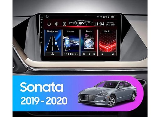 Штатная магнитола FORS.auto FS 2 PRO для Hyundai Sonata (2+32Gb, 10") 2019-2020