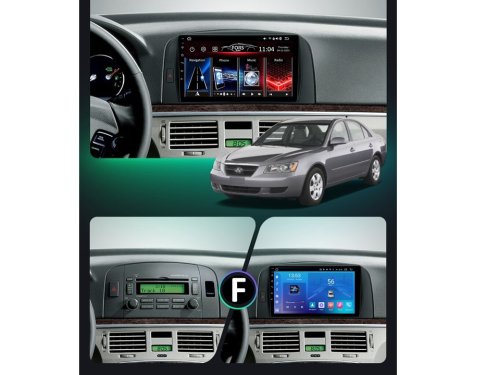Штатная магнитола FORS.auto FS 2 PRO для Hyundai Sonata/NF (2+32Gb, 9") 2004-2008