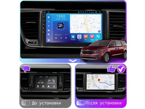 Штатная магнитола FORS.auto FS 2 PRO для Kia Carnival/Sedona (2+32Gb, 9") 2014+