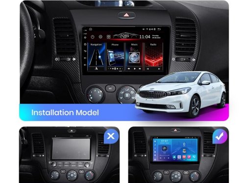 Штатная магнитола FORS.auto FS 2 PRO для Kia Cerato/K3 (2+32Gb, 9") 2012-2015
