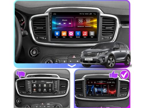 Штатная магнитола FORS.auto FS 2 PRO для Kia Sorento (2+32Gb, 10") 2014+