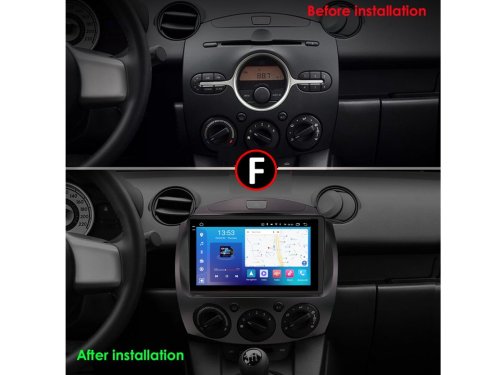 Штатная магнитола FORS.auto FS 2 PRO для Mazda 2 (2+32Gb, 9") 2007-2014