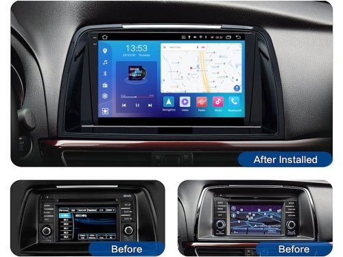 Штатная магнитола FORS.auto FS 2 PRO для Mazda 6 (2+32Gb, 9") 2012-2016