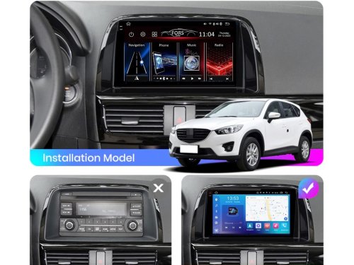 Штатна магнітола FORS.auto FS 2 PRO для Mazda CX-5 (2+32Gb, 10") 2012-2016