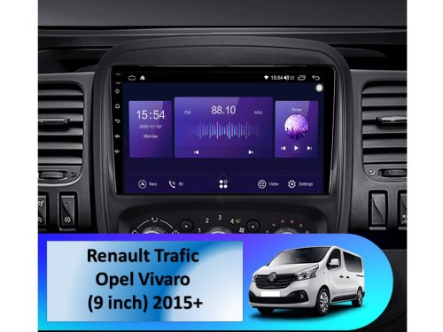 Штатная магнитола FORS.auto FS 2 PRO для Renault Trafic/Opel Vivaro (9 inch) 2015+