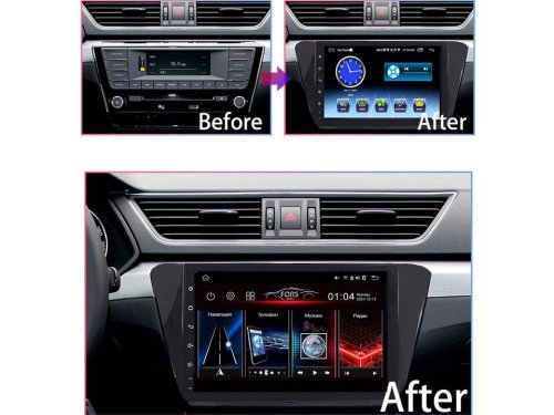 Штатная магнитола FORS.auto FS 2 PRO для Skoda Fabia 2015-2018