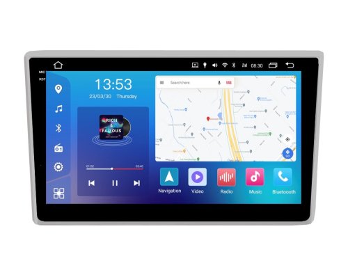 Штатная магнитола FORS.auto FS 2 PRO для Toyota Yaris (2+32Gb, 10", silver) 2006-2009