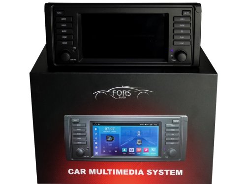 Штатная магнитола FORS.auto FS 2 ULTRA для BMW E39 (2+32Gb, 7", CarPlay) 1995-2003