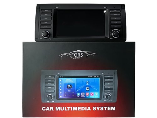 Штатная магнитола FORS.auto FS 2 ULTRA для BMW E53 (2+32Gb, 7", CarPlay) 1999-2006
