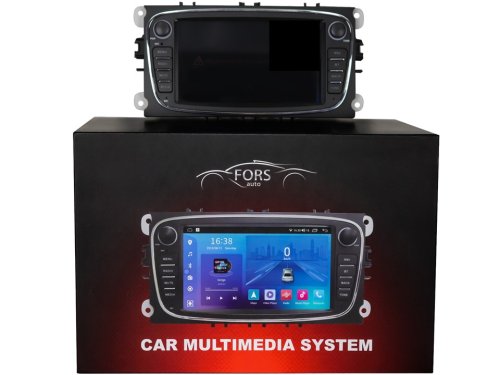 Штатная магнитола FORS.auto FS 2 ULTRA для Ford Focus/Mondeo/S-Max/C-Max/Kuga/Fiesta/Fusion (2+32Gb, 7", black) 2007-2011