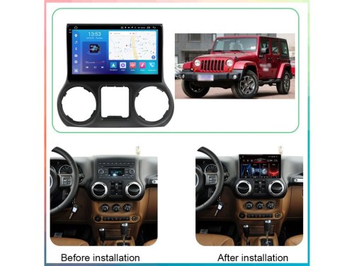 Штатна магнітола FORS.auto FS 4 MAX для Jeep Wrangler (4+32Gb, 10") 2011-2016