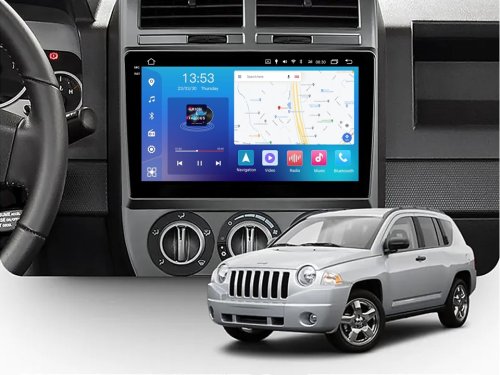 Штатна магнітола FORS.auto FS 4 PRO для Jeep Compass (4+64Gb, 10") 2007-2009