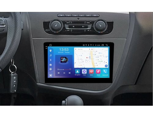 Штатная магнитола FORS.auto FS 4 PRO для Seat Leon (4+64Gb, 9") 2005-2012