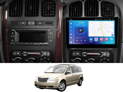 Штатная магнитола FORS.auto FS 6 MAX для Chrysler Grand Voyager (6+128Gb, 10") 2006-2012