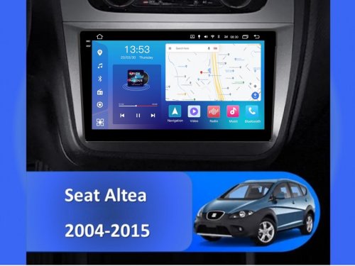 Штатна магнітола FORS.auto FS 6 MAX для Seat Altea (6+128Gb, 9") 2004-2015