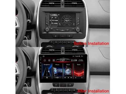 Штатная магнитола FORS.auto М300 для Chery Tiggo 3 (3+32Gb, 10") 2014-2016