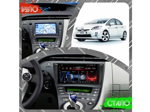 Штатная магнитола FORS.auto М300 для Toyota Prius (3+32Gb, 9", black) 2009-2016