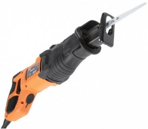 Пила сабельная сетевая AEG: 900 Вт, 3500 об/мин, амплитуда походка- 19 мм