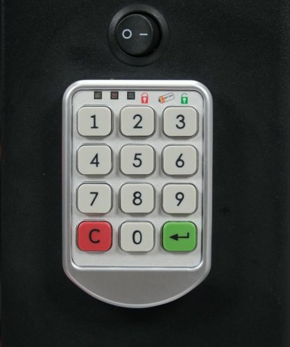 Шкаф-тележка для инструментов YATO с 7 ящиками, 982x 755x 455 мм, кодовый замок [1]