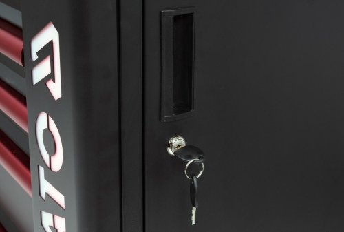 Шкаф-тележка для инструментов YATO с 7 ящиками, 982x 755x 455 мм, кодовый замок [1]