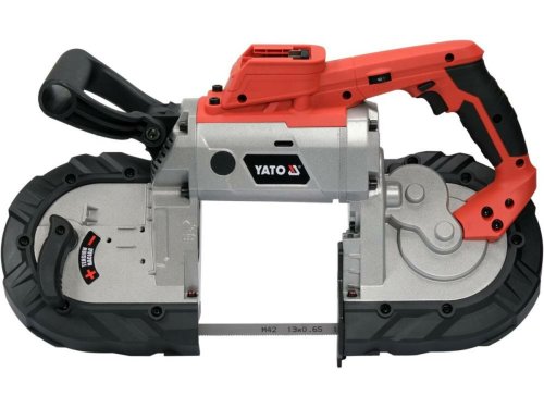 Пила ленточная по мет. акум-18В YATO с поло. 14 с/1",1140х12.7х0.6мм,диап-127х127мм(БЕЗ АККУМУЛЯТОРА