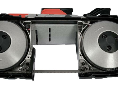 Пила ленточная по мет. акум-18В YATO с поло. 14 с/1",1140х12.7х0.6мм,диап-127х127мм(БЕЗ АККУМУЛЯТОРА