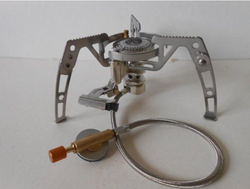 Горелка со шлангом, пьезоподжигом и подогревом Tramp TRG-010