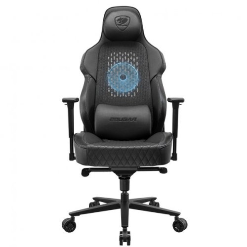 Кресло игровое NxSys Aero Black, цвет черный