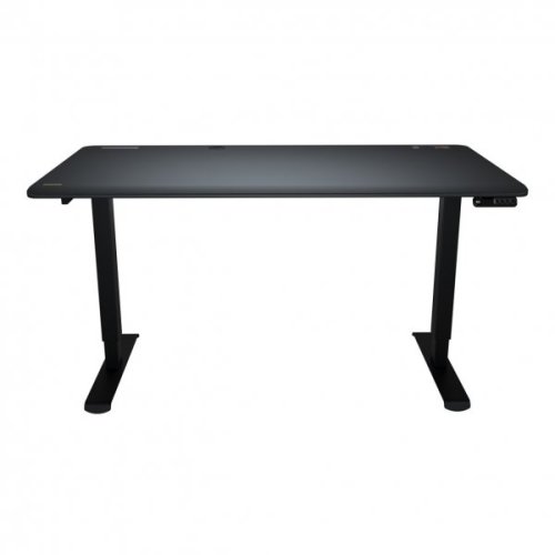 Стол компьютерный с электрической регулировкой высоты, столешница 150 см, встроенный док-порт, цвет черный